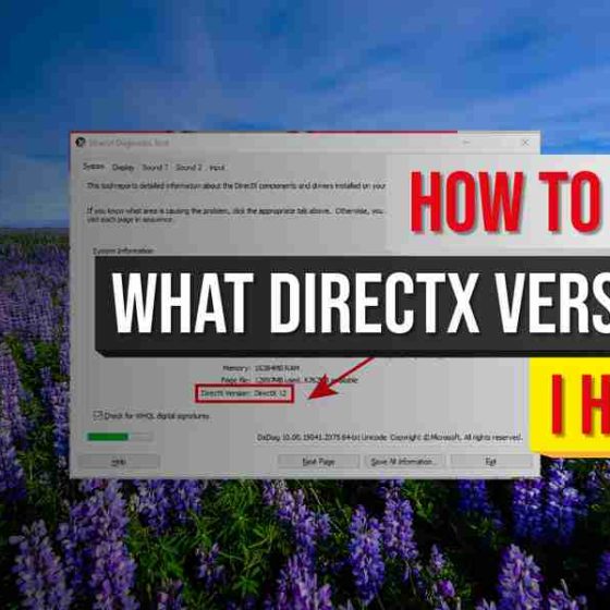 How To See What Directx Version I Have
